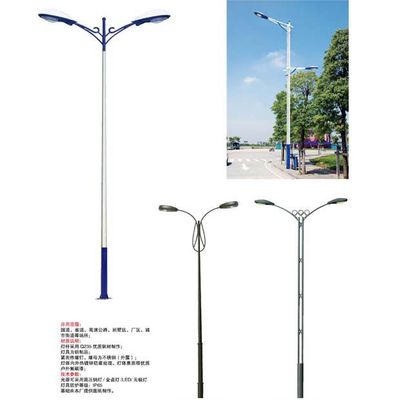 路灯灯杆种类详解 从结构到材质的全方位分类指南